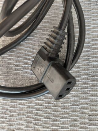 Cable Alimentación acodado 3m