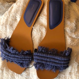 Rebajado/Sandalias Lefties Azul/Marrón Talla 40