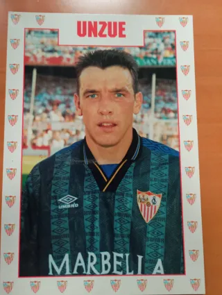 Postales de todos los jugadores Sevilla FC 95/96