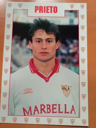 Postales de todos los jugadores Sevilla FC 95/96