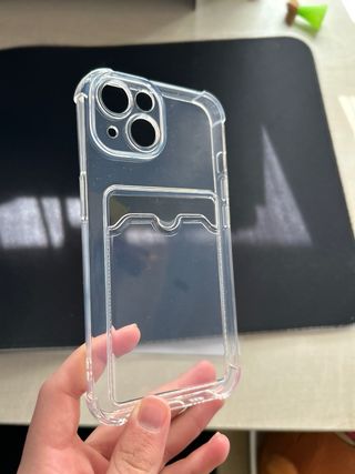 Funda iPhone 14 con tarjetero/para casrtas/ fotos