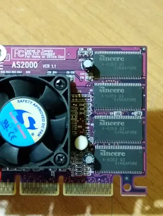 SCHEDA VIDEO NVIDIA GEOFORCE 2 MX400 AS2000