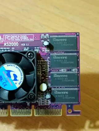 SCHEDA VIDEO NVIDIA GEOFORCE 2 MX400 AS2000