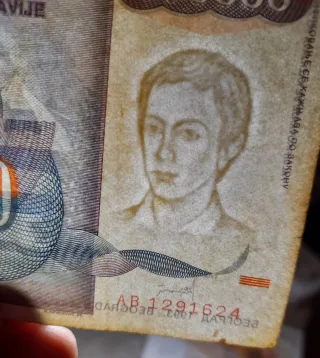 Lote Billetes Yugoslavia