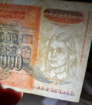 Lote Billetes Yugoslavia