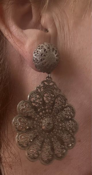 Pendientes Filigrana Plata