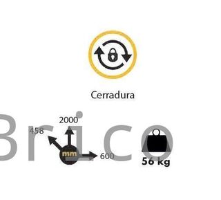 Armario Alto con Puerta Simple Alyco 192851