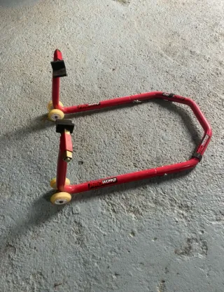 Caballete moto PROWORKS rojo