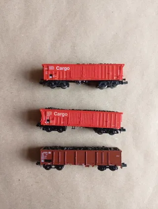 Lote 3 vagones de carga