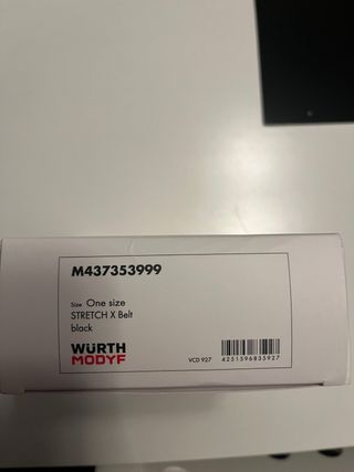 Cinturón Wurth Stretch X Negro