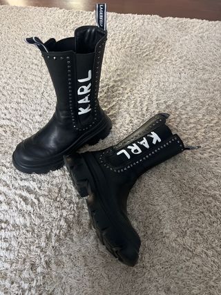 Botas Karl Lagerfeld Talla 37 Negras