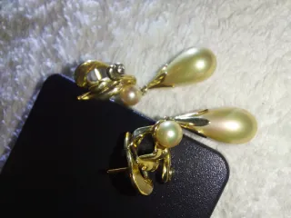 Pendientes Swan Mallorca Perla y Circonita