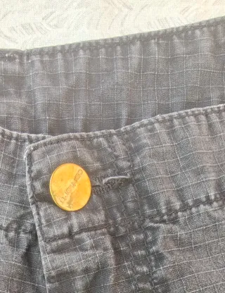 Carhartt Cargo Carpenter-Jeans Baggy W32 L34 Nero