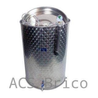 Depósito Inox Siempre Lleno 304 - 500 Litros - 720X1250