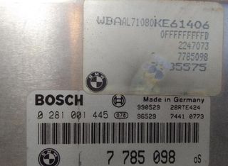 7785098 centralita bmw serie 3 berlina e46 1714572