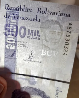 🇻🇪 3 Billetes Venezuela