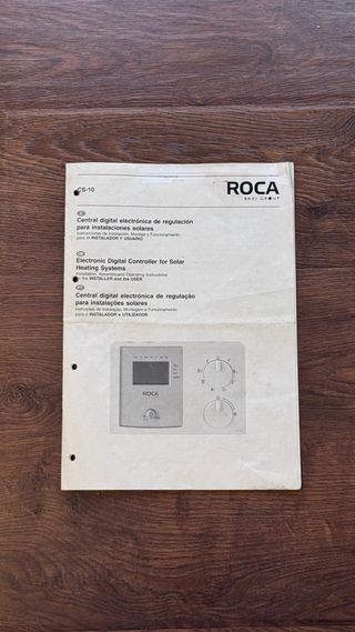 Centralita Digital BAXIROCA CS-10 Regulación Solar
