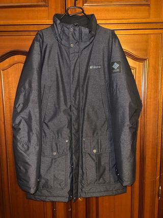 Chaqueta de nieve Columbia gris