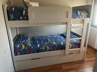 Litera infantil con cajones