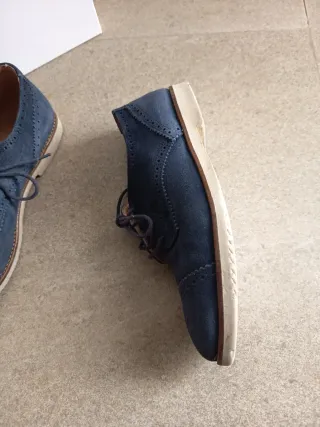 Zapato serraje navy niño talla 37