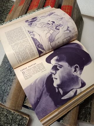 Lote revista blanco y negro año 1933 20kg