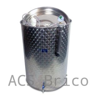 Depósito Inox Siempre Lleno 304 - 300 Litros - 640X1000