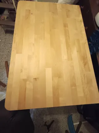 Mesa plegable NORBO IKEA abedul 79x59 cm