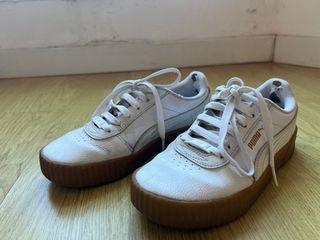 Zapatillas Puma Blancas Suela Marrón Talla 36