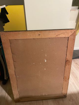 Espejo Marco Antiguo Dorado