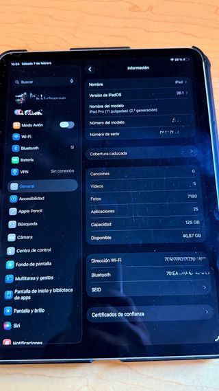 iPad Pro 2da Gen 128GB Plata