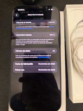 iPhone 17 Pro Max Azul Impecable