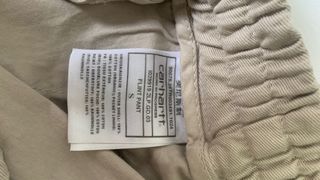Pantalón Carhartt Flint Pant Beige Talla M