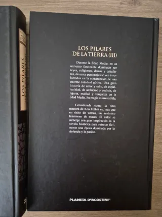 Lote de libros 2 y 3 Los Pilares de la tierra