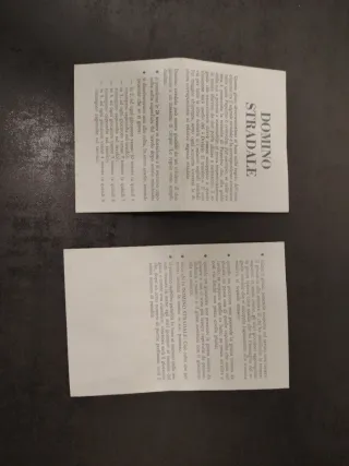 Domino Stradale Topolino Disney