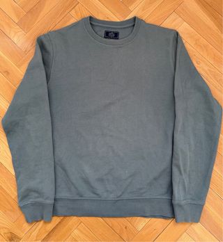 Sudadera Scalpers Talla M Verde Azulada