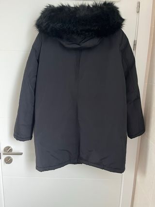 Plumífero Zara Negro Talla M