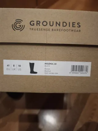 Botas altas Groundies negras