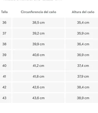 Botas altas Groundies negras