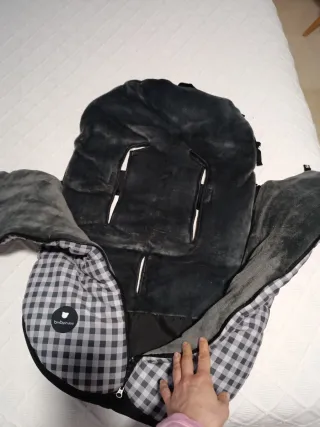 Saco de bebé a cuadros