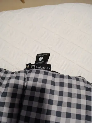 Saco de bebé a cuadros