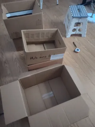 Cajas de mudanza gratis