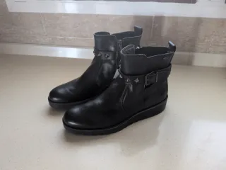 Botines Igi&Co Piel negros Nuevos 40