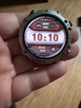 Smartwatch VWAR Naranja y Plata