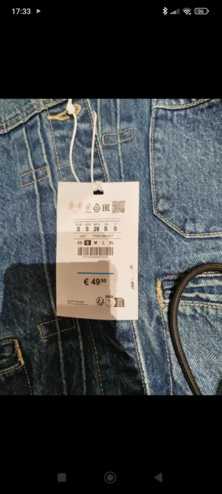 Cazadora Vaquera Pull&Bear Azul