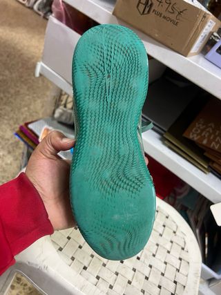 Zapatillas Nike Futsala Grises y Verdes