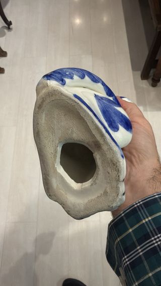 FIGURA GATO PINTADO A MANO