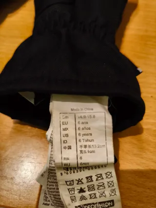 Guantes esquí niño Wedze impermeables térmicos