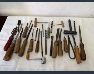 Lote herramientas antiguas