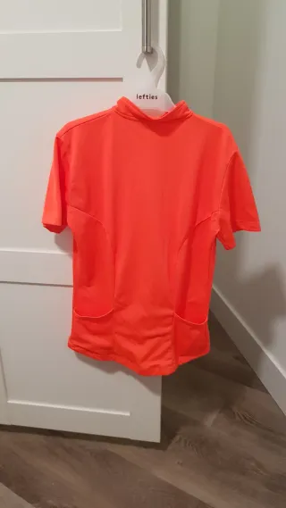 Maillot Ciclismo Btwin Niño Naranja