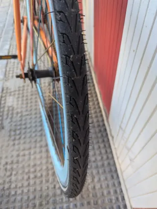 Bici Fixie Flip Flop Ciudad Naranja